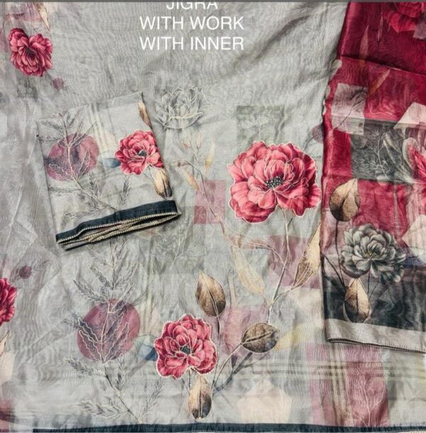 Simmer Fabric Unstiched Suits