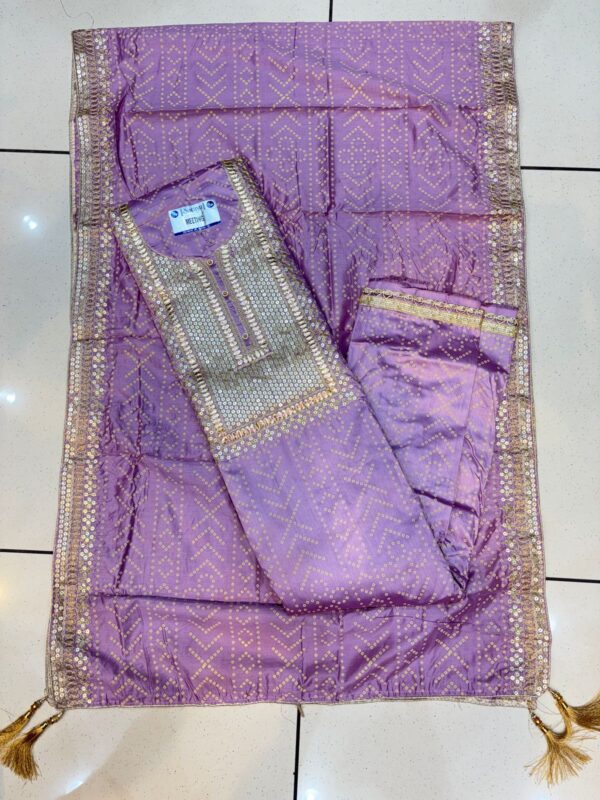 Roman Silk Unstiched Suit