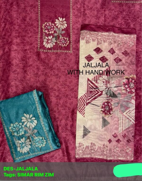 Simmer Fabric Premium Unstiched Suit