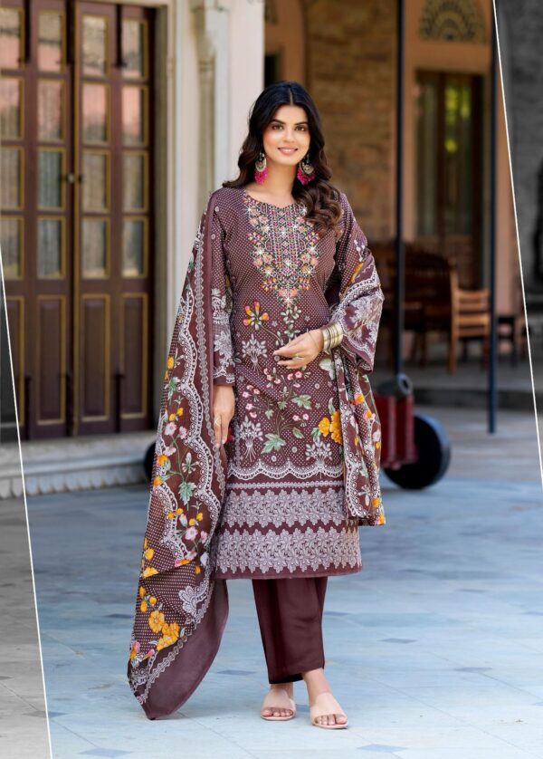 Pakistani Unstiched Cotton Suit