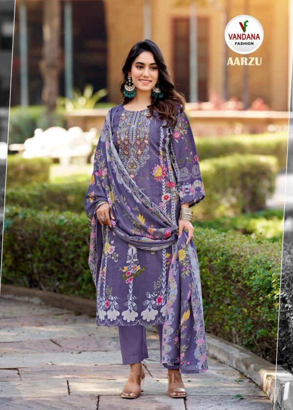 Pakistani Unstiched Cotton Suit