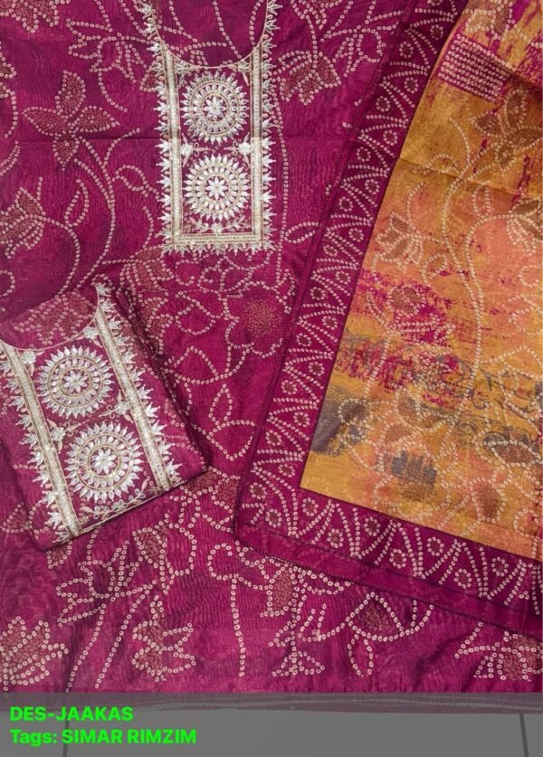 Digital Simar Print Unstiched Suit