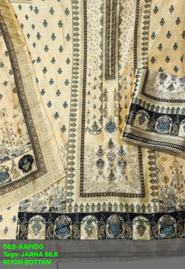 Zarna Silk Unstiched Suit